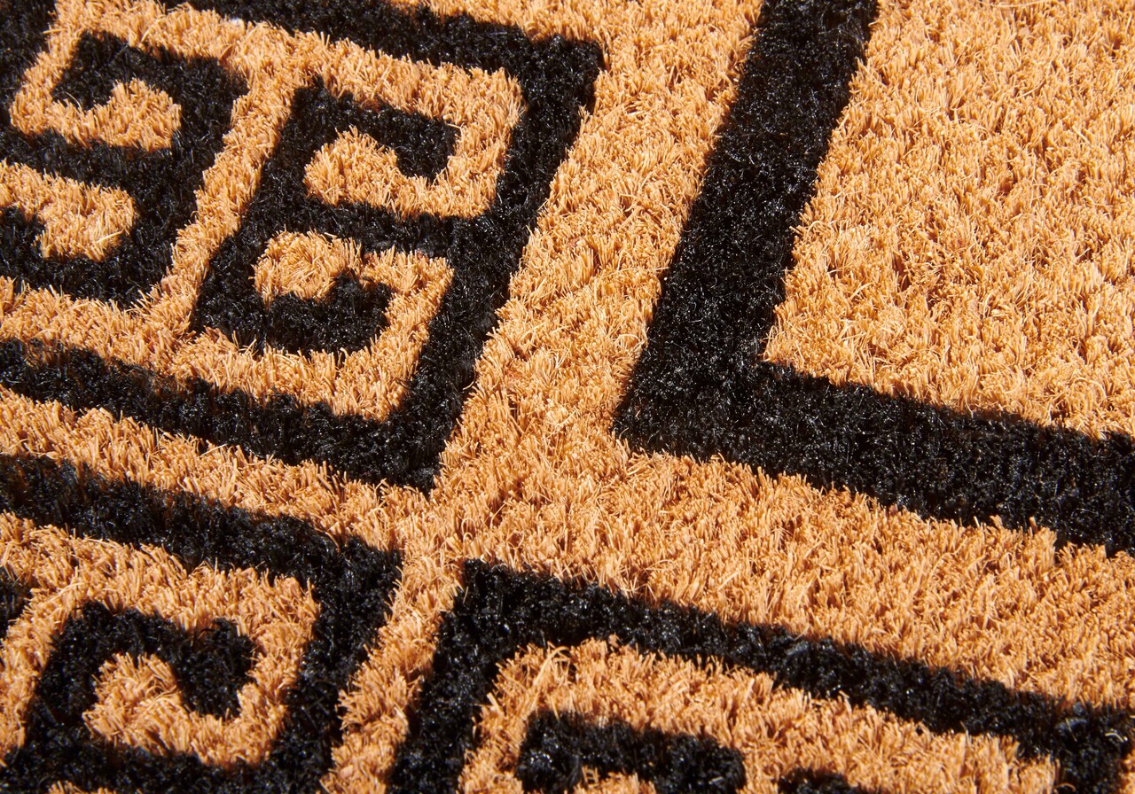 Deurmat - Cocos Porte Louis Beige/Zwart Deurmat - Cocos Porte Louis Beige/Zwart