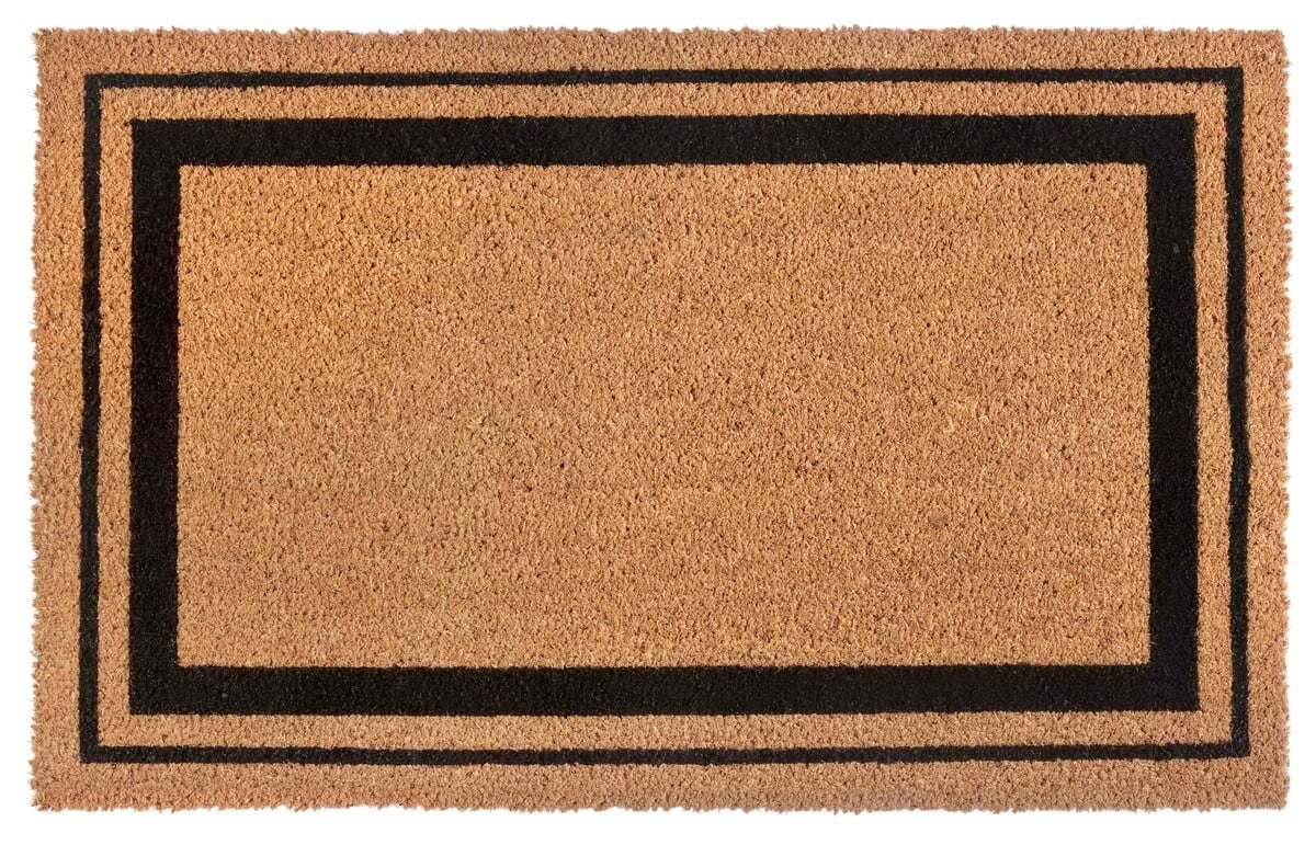 Deurmat - Cocos Porte Gaspard Beige/Zwart Deurmat - Cocos Porte Gaspard Beige/Zwart