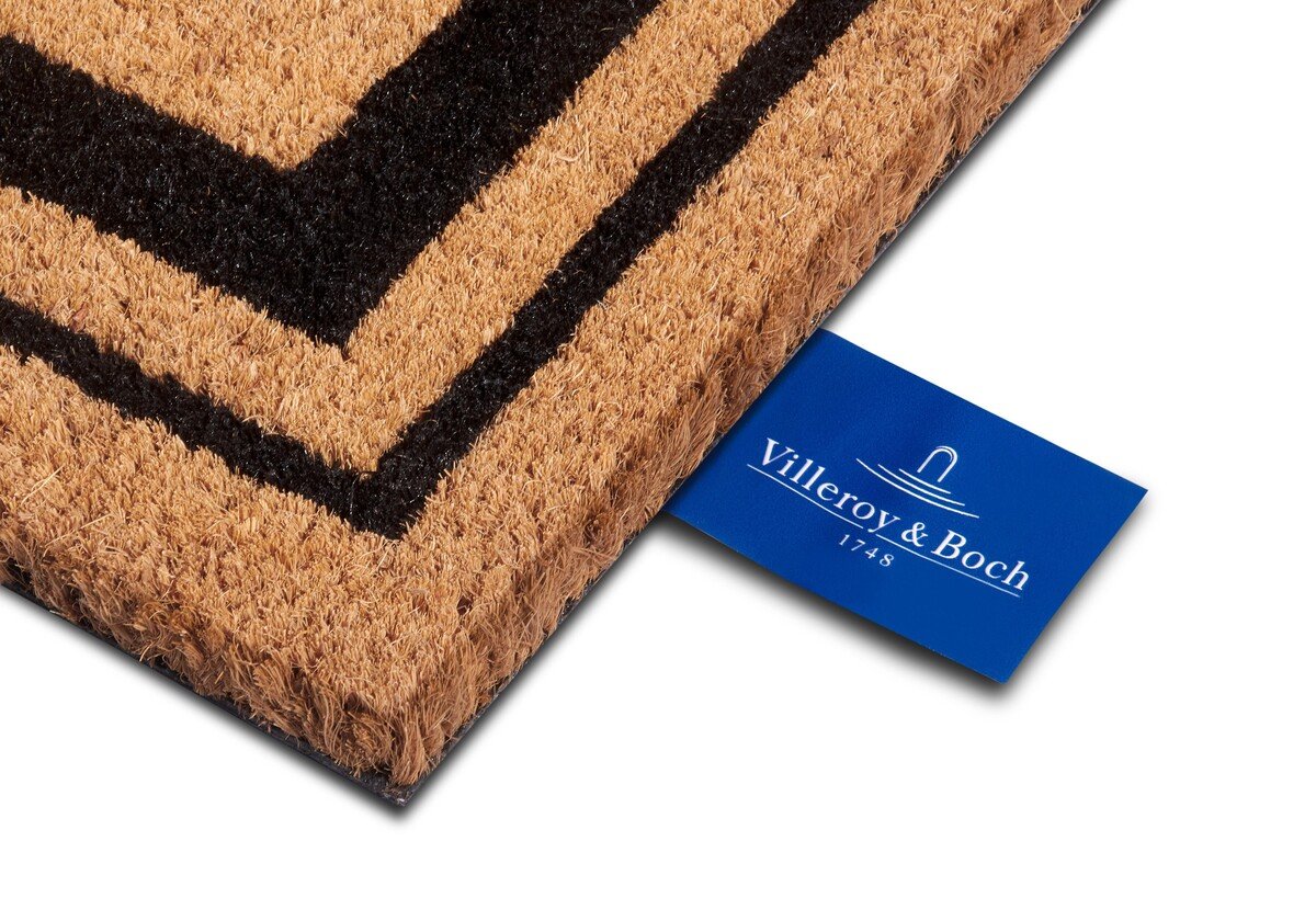 Deurmat - Cocos Porte Gaspard Beige/Zwart Deurmat - Cocos Porte Gaspard Beige/Zwart