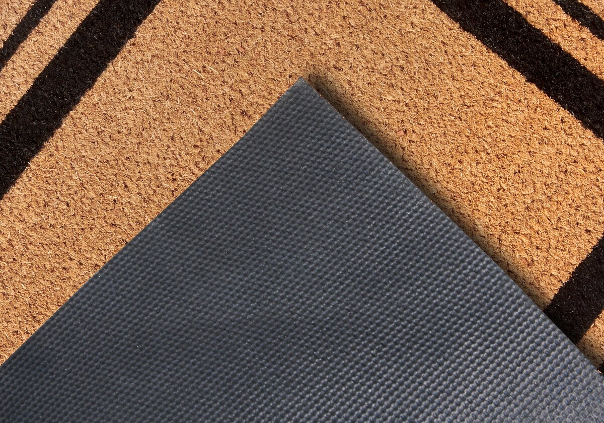 Deurmat - Cocos Porte Gaspard Beige/Zwart Deurmat - Cocos Porte Gaspard Beige/Zwart