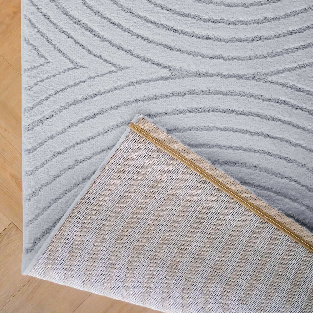 Japandi vloerkleed - Skando Grijs