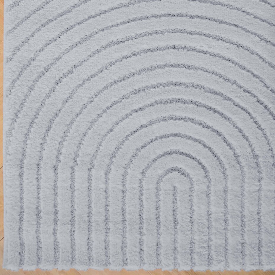 Japandi vloerkleed - Skando Grijs