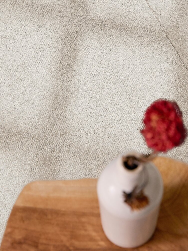 Wollen vloerkleed - Kari Creme