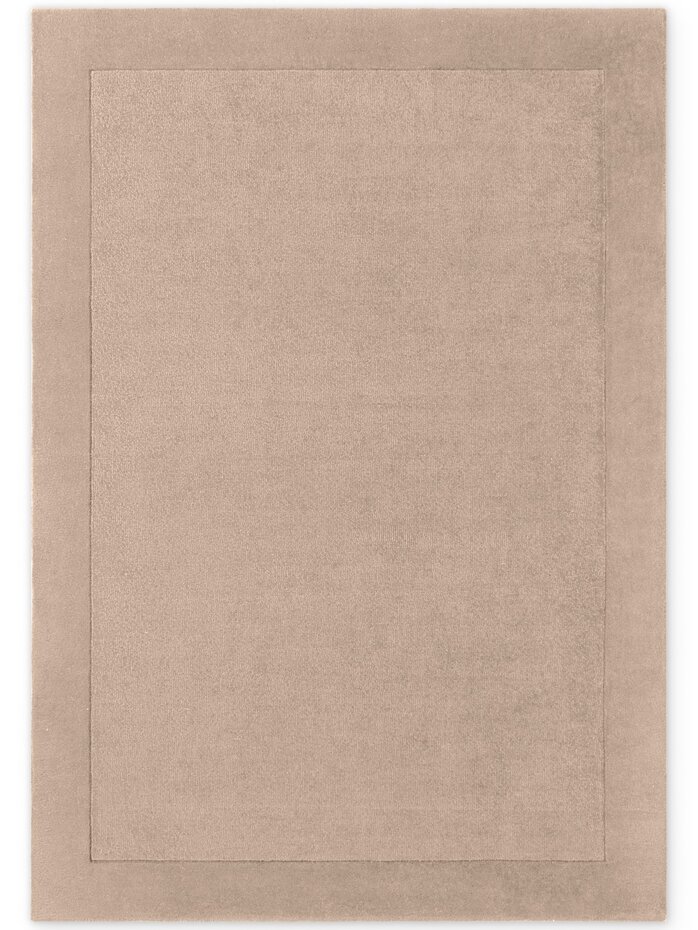 Wollen vloerkleed - Kivi Beige Wollen vloerkleed - Kivi Beige