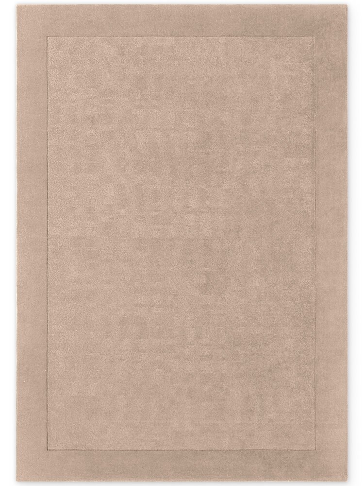 Wollen vloerkleed - Kivi Beige Wollen vloerkleed - Kivi Beige