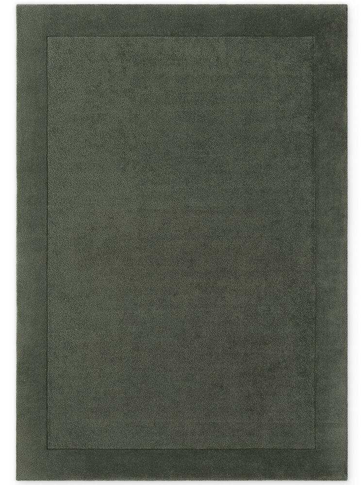 Wollen vloerkleed - Kari Groen