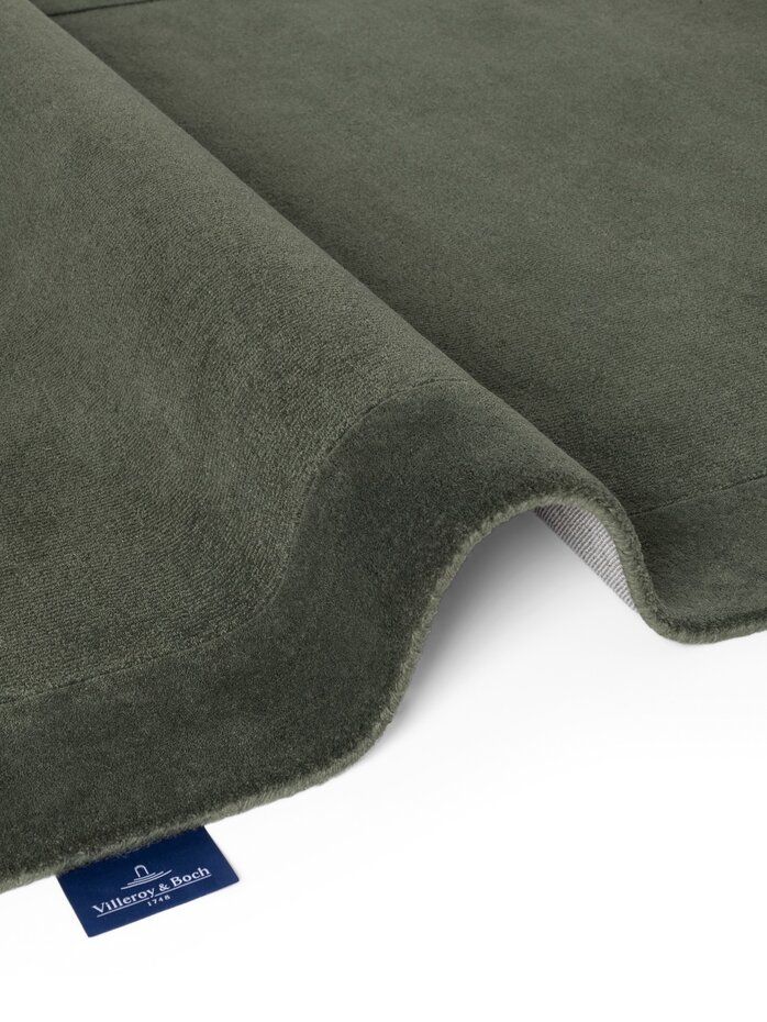 Wollen vloerkleed - Kari Groen