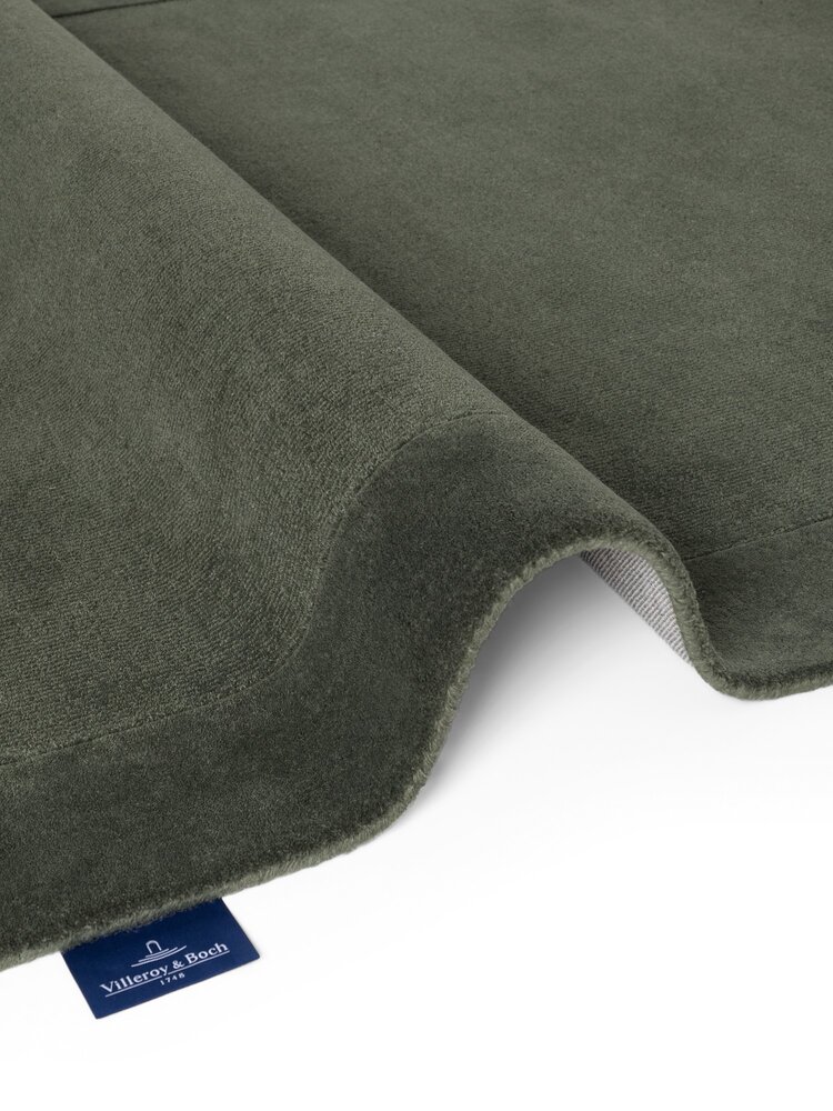 Wollen vloerkleed - Kari Groen