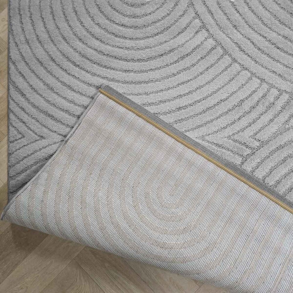 Japandi vloerkleed - Skando Grijs