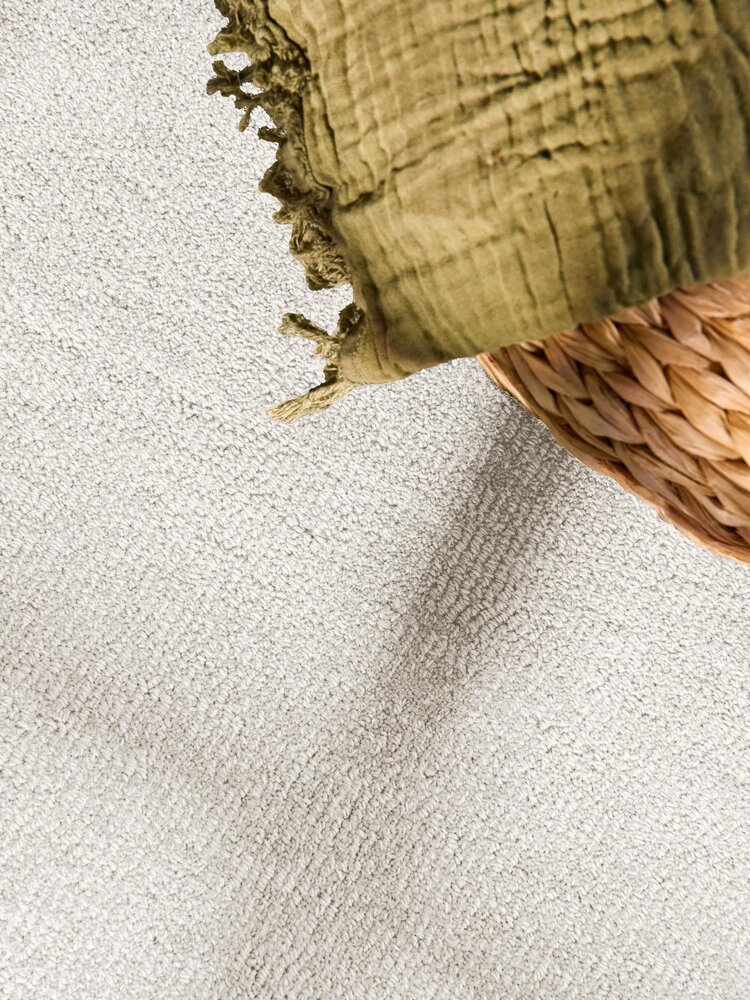 Rond wollen vloerkleed - Kari Creme