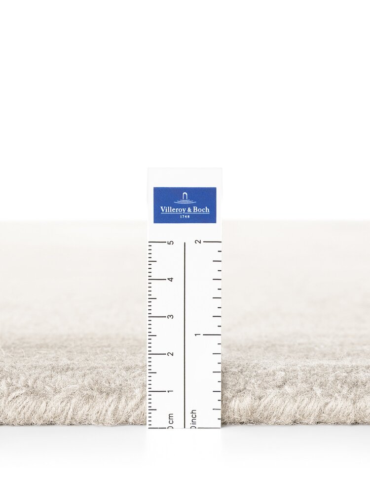 Rond wollen vloerkleed - Kivi Creme Rond wollen vloerkleed - Kivi Creme