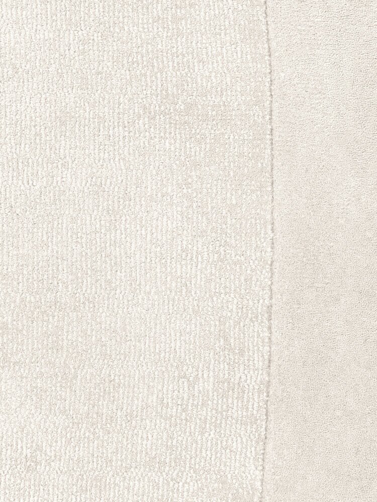 Rond wollen vloerkleed - Kari Creme