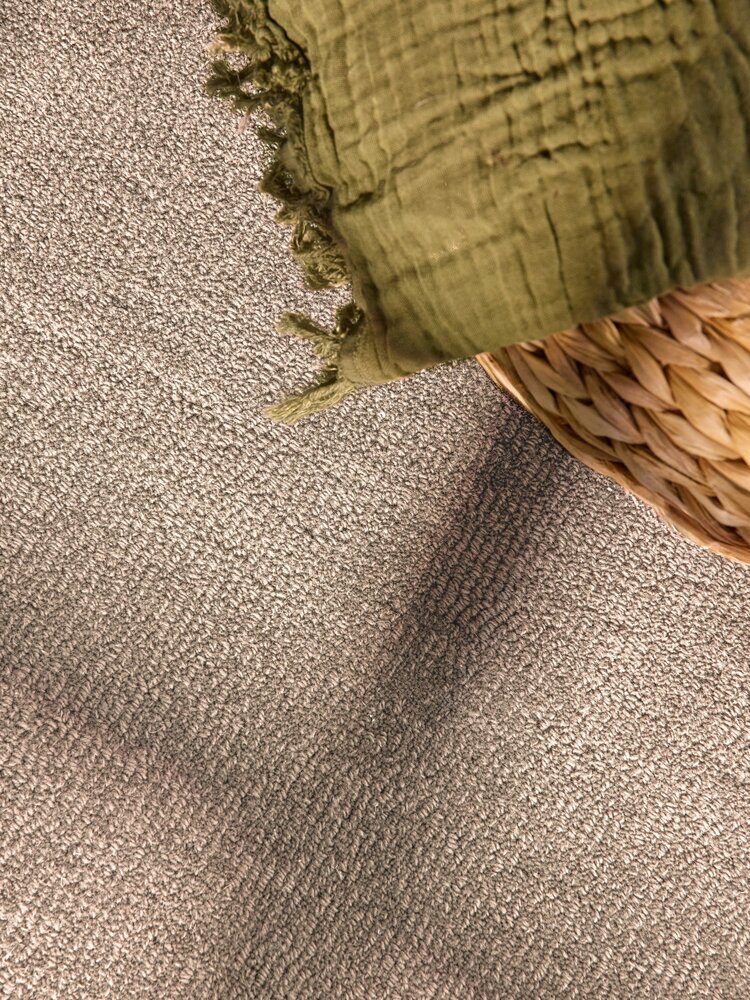 Rond wollen vloerkleed - Kivi Beige Rond wollen vloerkleed - Kivi Beige