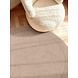 Rond wollen vloerkleed - Kivi Beige Rond wollen vloerkleed - Kivi Beige