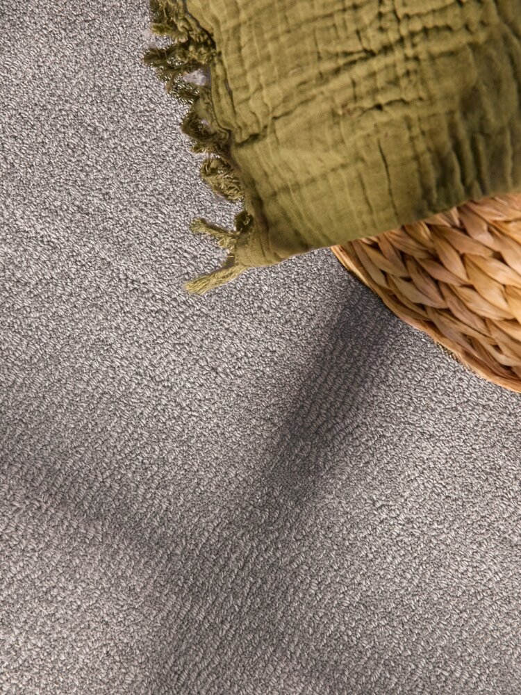 Rond wollen vloerkleed - Kari Grijs Rond wollen vloerkleed - Kari Grijs