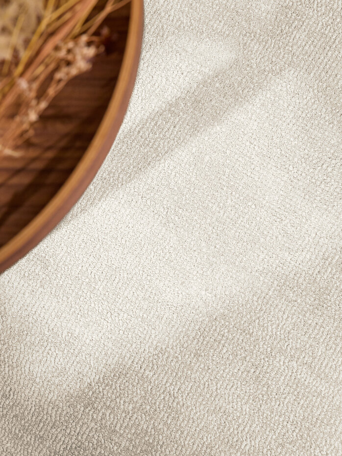 Organisch wollen vloerkleed - Kari Creme