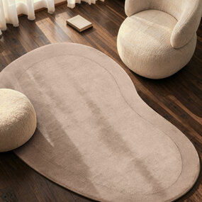 Villeroy & Boch Organisch wollen vloerkleed - Kari Beige Villeroy & Boch Organisch wollen vloerkleed - Kari Beige