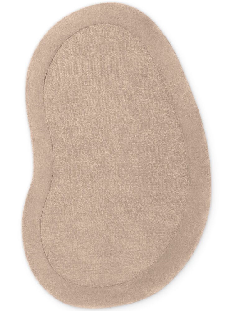 Organisch wollen vloerkleed - Kari Beige