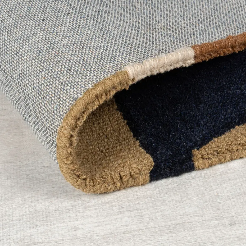 Ovaal wollen vloerkleed - Mia Arch Terracotta/Bruin Ovaal wollen vloerkleed - Mia Arch Terracotta/Bruin