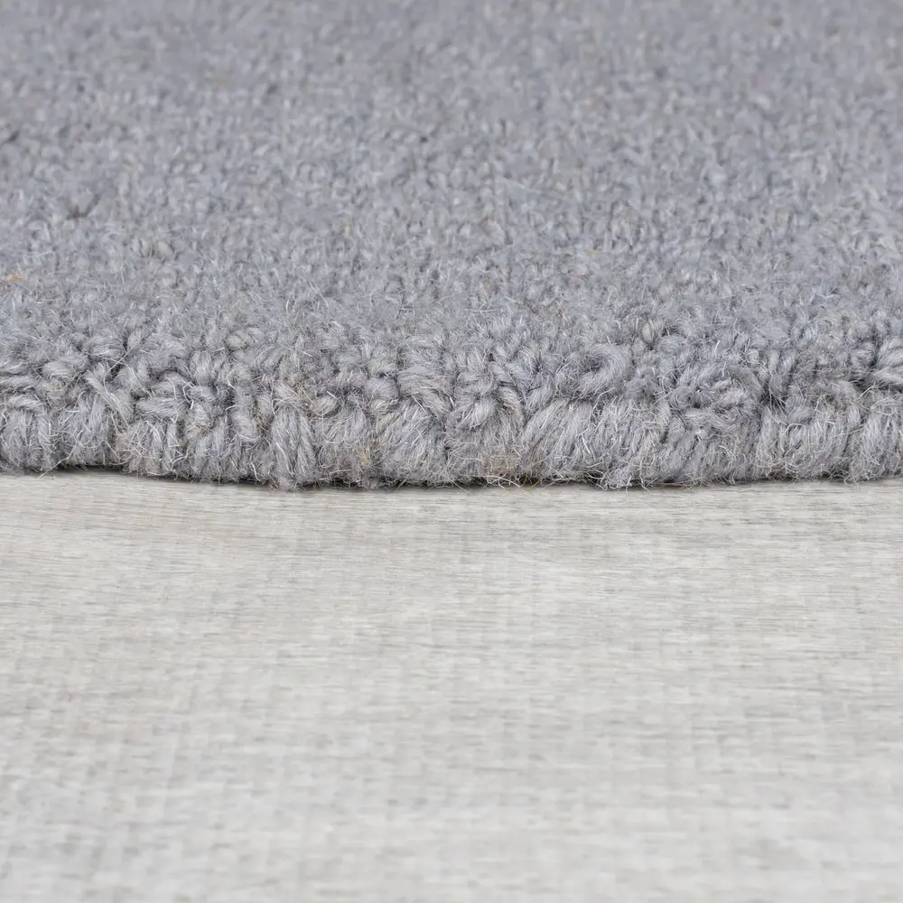 Organisch abstract vloerkleed - Mia Ellipse Blauw/Terra