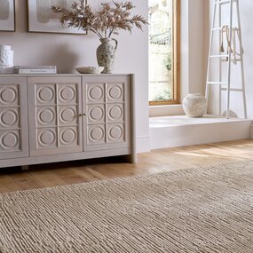 Wollen vloerkleed - Harris Boucle Beige/Naturel