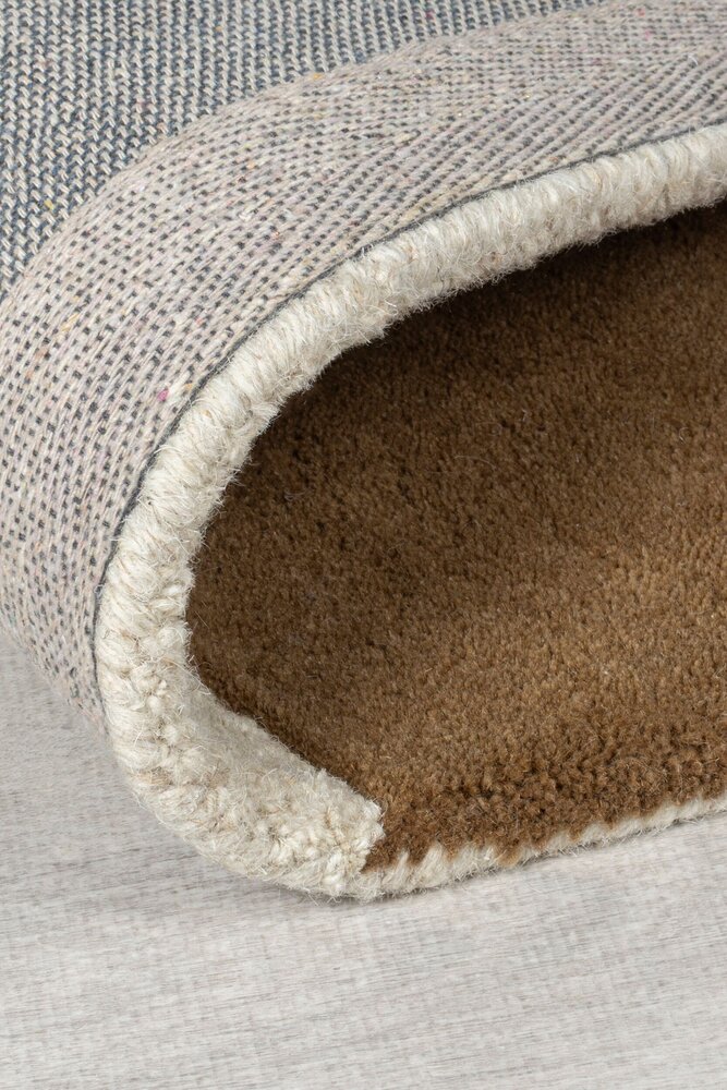 Wollen abstract vloerkleed - Rado Glow Bruin/Beige Wollen abstract vloerkleed - Rado Glow Bruin/Beige