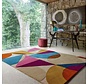 Wollen abstract vloerkleed – Oblix Shape Kleurrijk