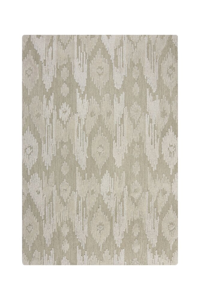 Wollen vloerkleed - Dion Ikat Beige