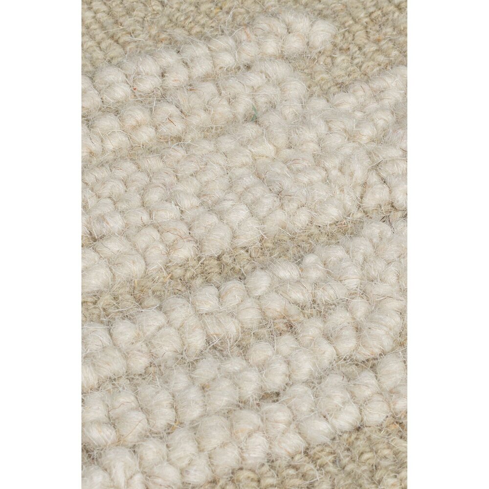 Wollen vloerkleed - Dion Ikat Beige