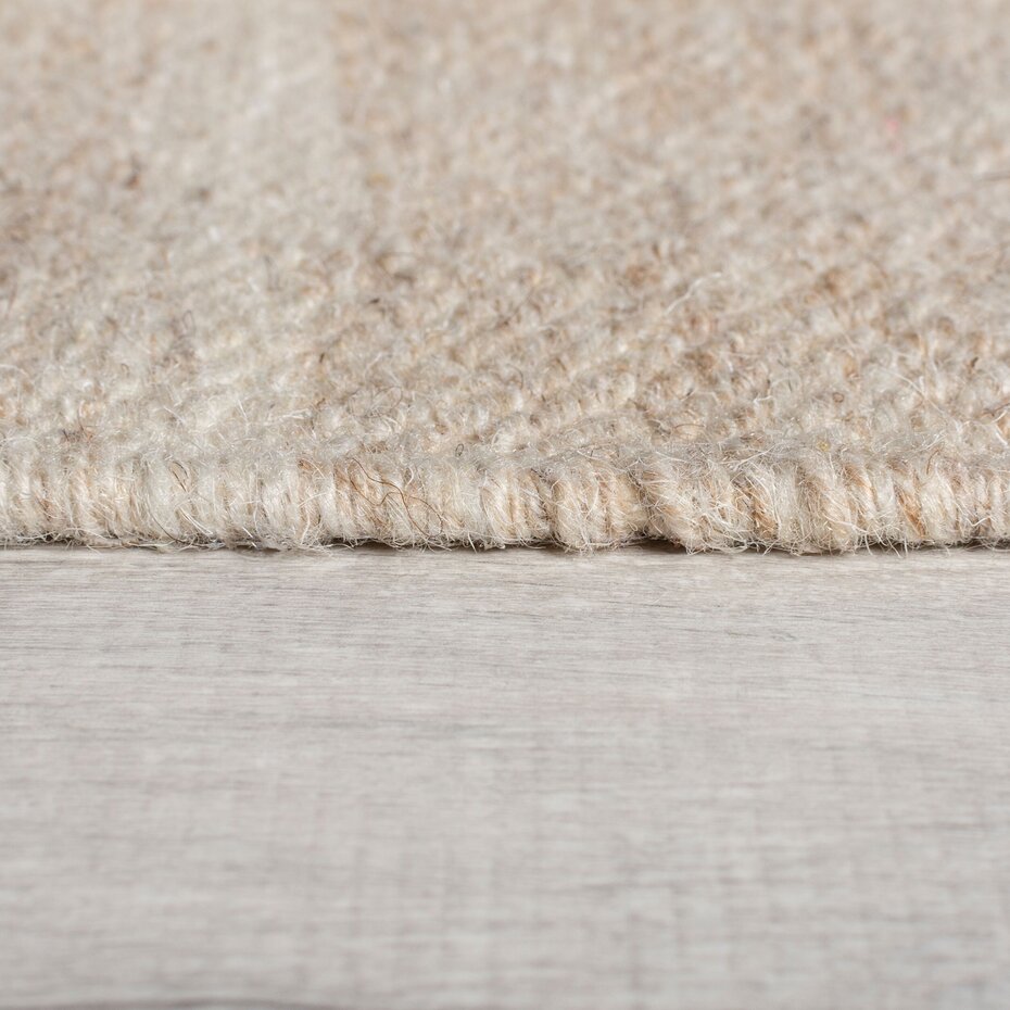 Wollen vloerkleed - Loma Wool Naturel/Beige