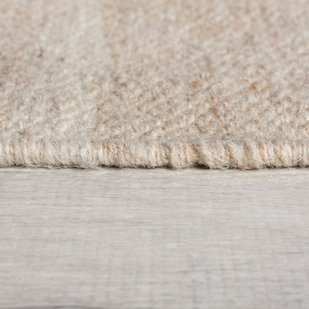 Wollen vloerkleed - Loma Wool Naturel/Beige