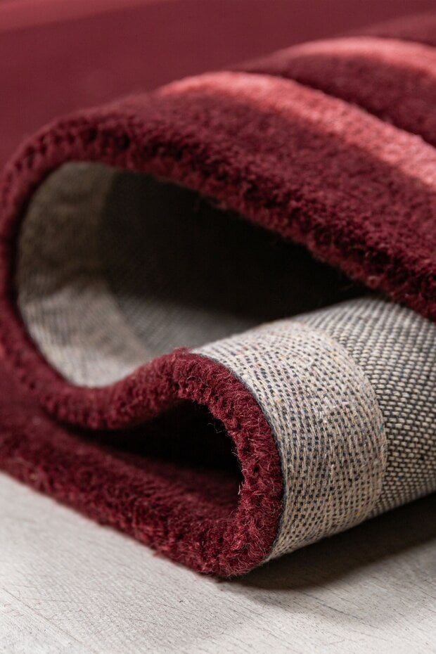 Wollen vloerkleed - Gatsby Wool Bordeauxrood Wollen vloerkleed - Gatsby Wool Bordeauxrood