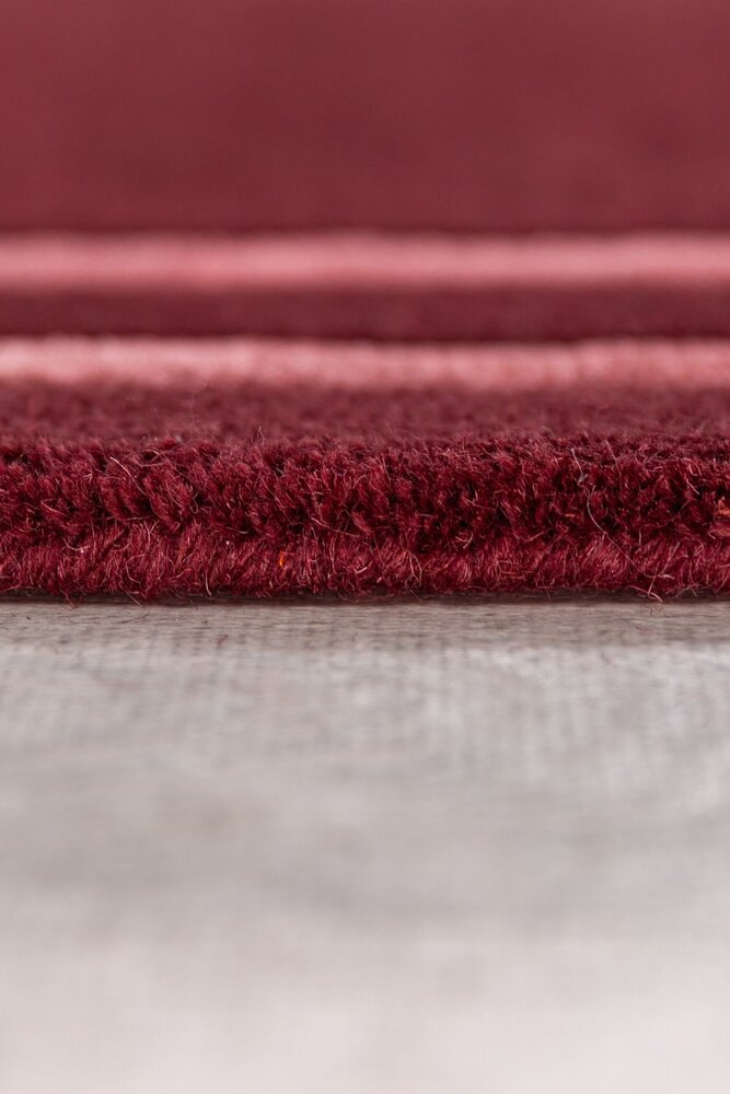 Wollen vloerkleed - Gatsby Wool Bordeauxrood Wollen vloerkleed - Gatsby Wool Bordeauxrood
