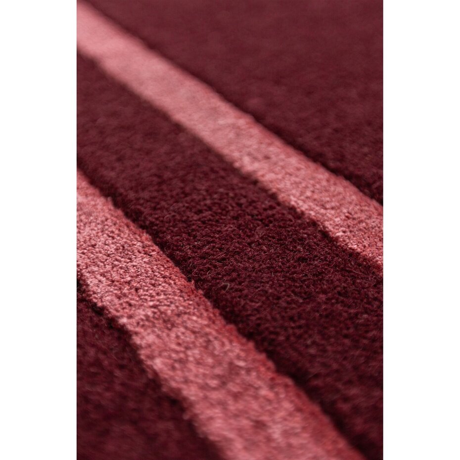 Wollen vloerkleed - Gatsby Wool Bordeauxrood Wollen vloerkleed - Gatsby Wool Bordeauxrood