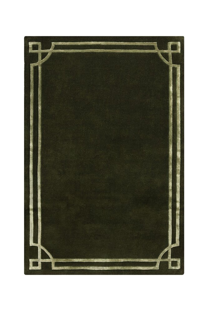 Wollen vloerkleed - Gatsby Wool Olijfgroen