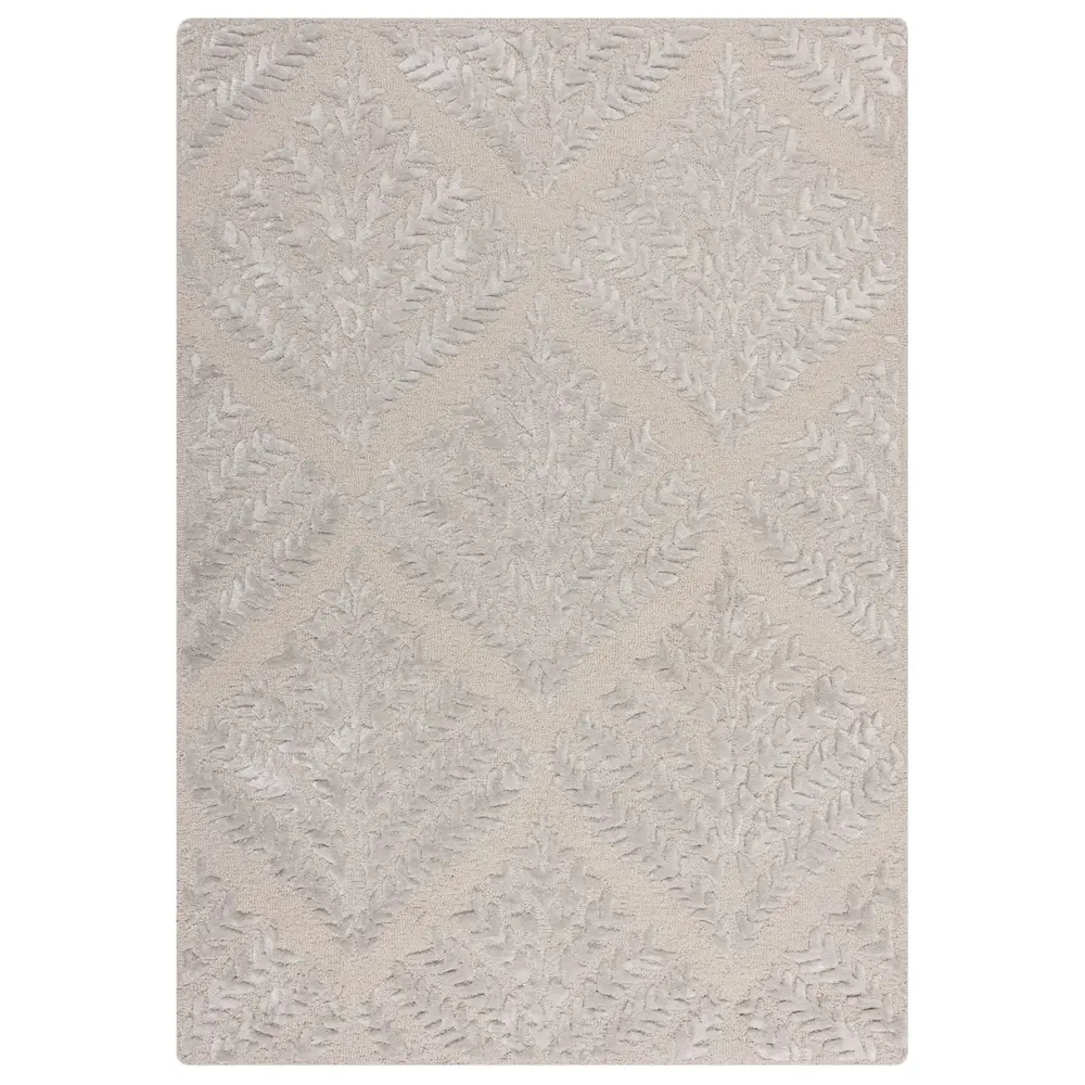 Wollen vloerkleed - Sloane Viscose Grijs