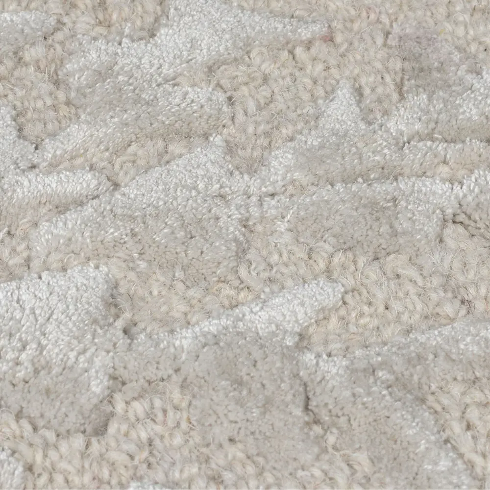 Wollen vloerkleed - Sloane Viscose Grijs