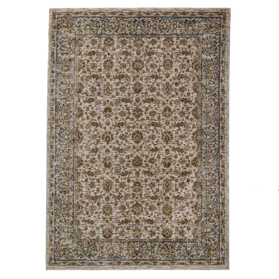 Vintage vloerkleed - Zetta Style Creme/Groen Vintage vloerkleed - Zetta Style Creme/Groen