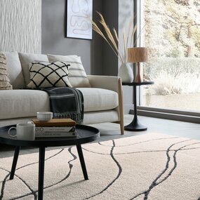 Berber vloerkleed - Flow Creme