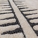 Scandinavisch vloerkleed - Maple Monochrome Creme/Antraciet