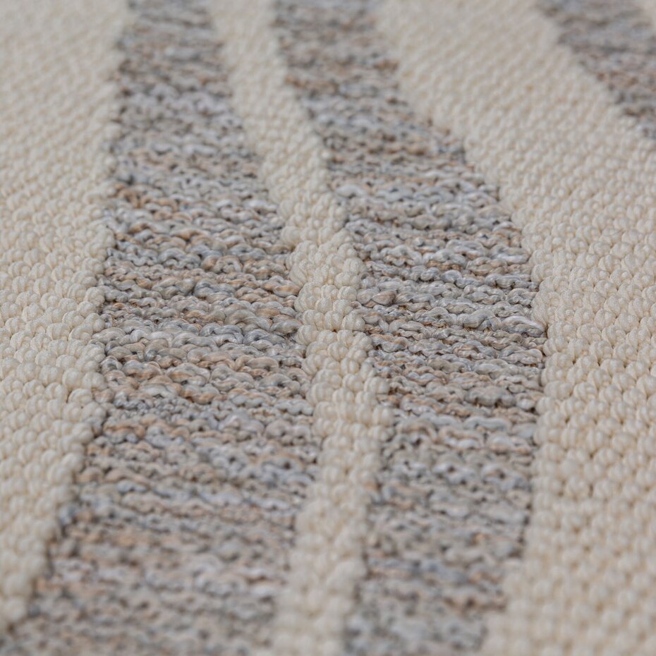 Abstract wasbaar vloerkleed - Calder Grijs Abstract wasbaar vloerkleed - Calder Grijs