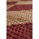 Jute vloerkleed - Effie Diamond Terracotta Jute vloerkleed - Effie Diamond Terracotta
