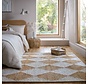 Jute vloerkleed - Effie Diamond Beige