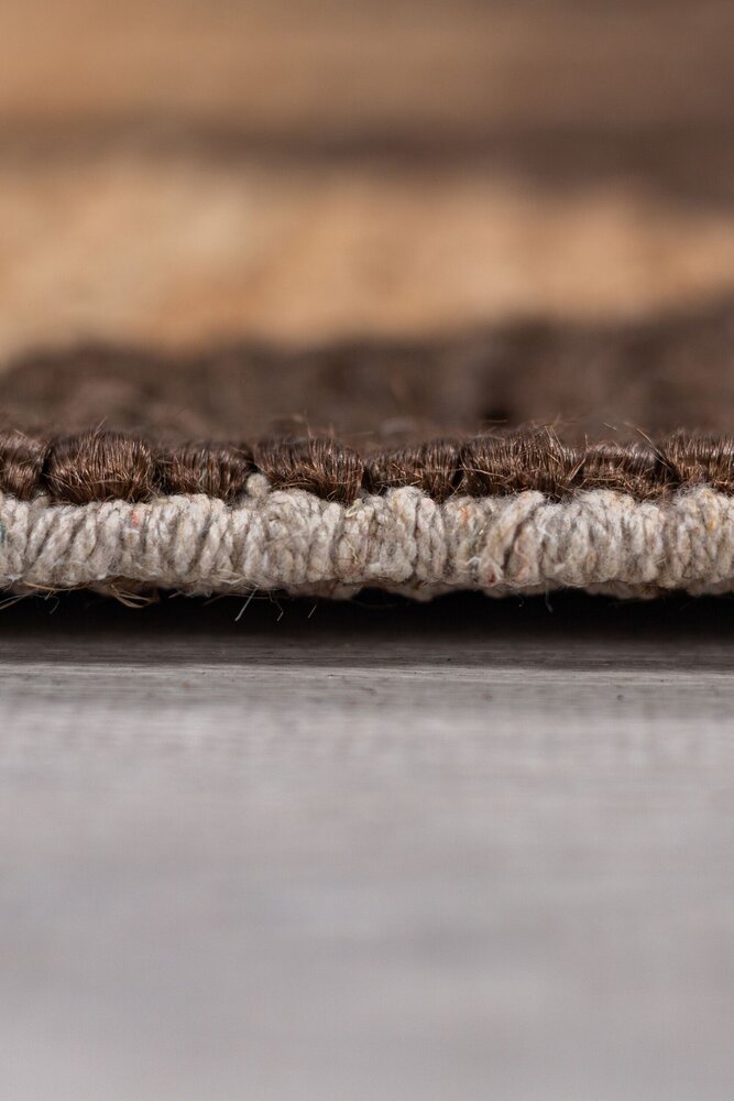 Jute loper - Effie Diamond Bruin