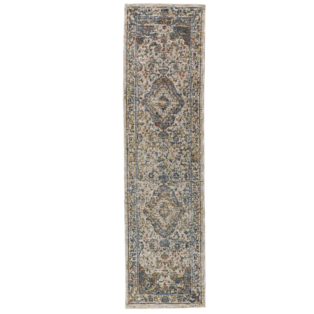 Vintage loper - Sybil Kleurrijk Vintage loper - Sybil Kleurrijk