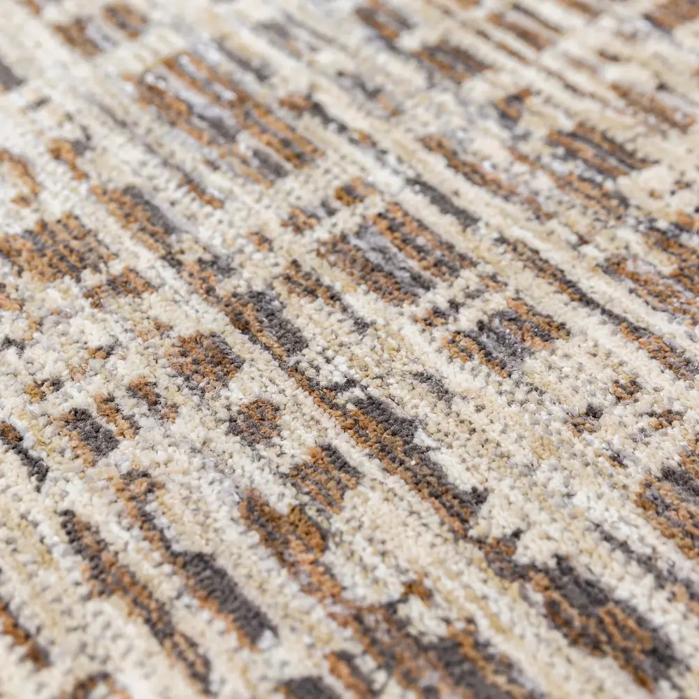 Abstract loper - Lattice Beige/Grijs