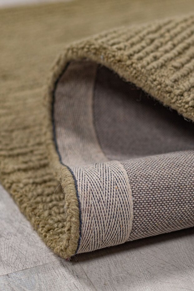 Wollen loper - Harris Boucle Groen