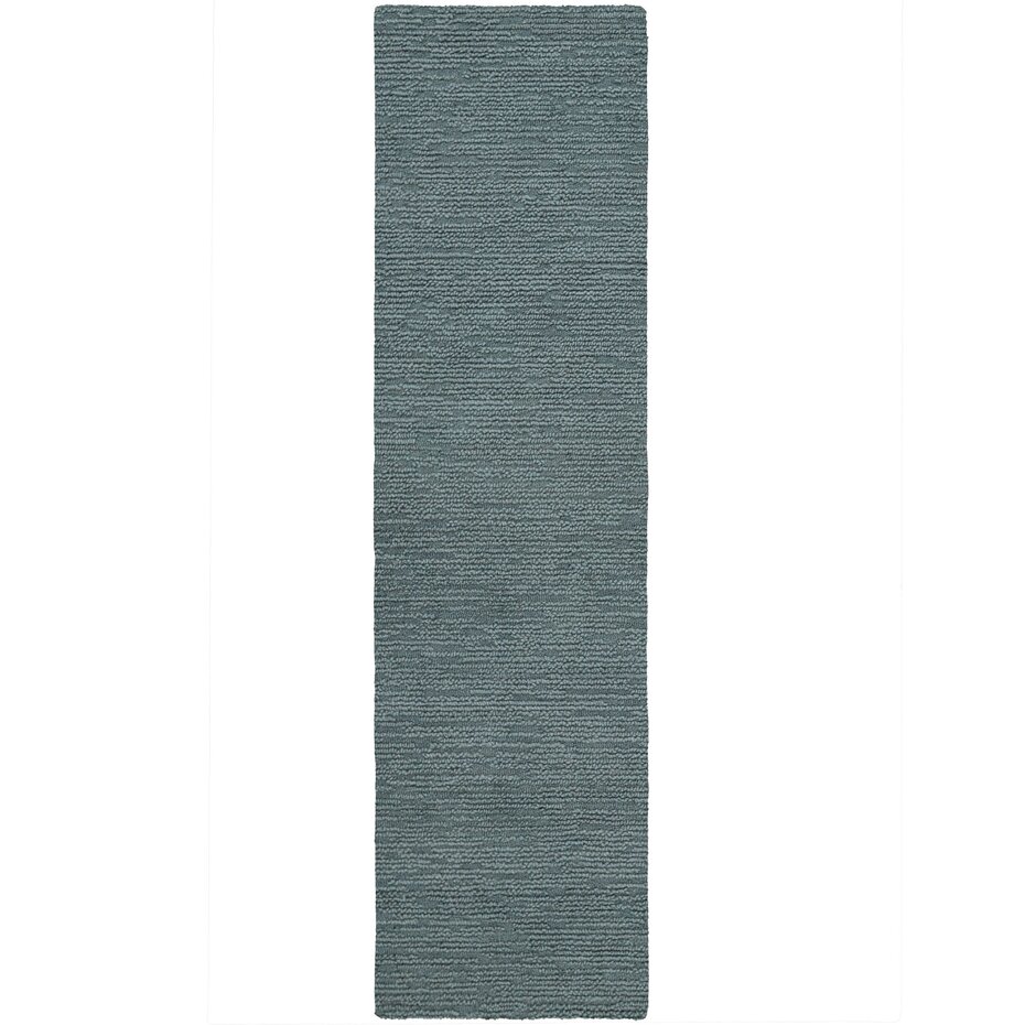 Wollen loper - Harris Boucle Blauw