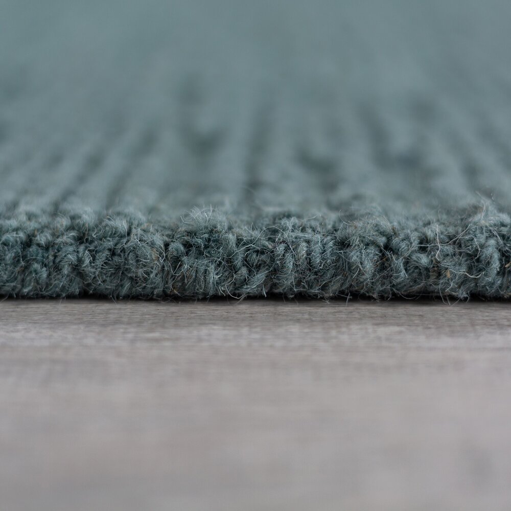 Wollen loper - Harris Boucle Blauw