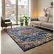 Vintage vloerkleed - Maderno Blauw / Multi